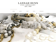 Tablet Screenshot of lannahdunn.com